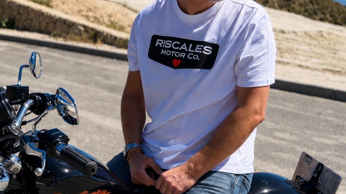 Camiseta de Riscales Motor Co., la marca de la tienda online construida a medida